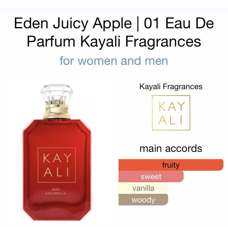 Kayali Eden Juicy Apple 01 - Unisex Eau de Parfum - 100ml