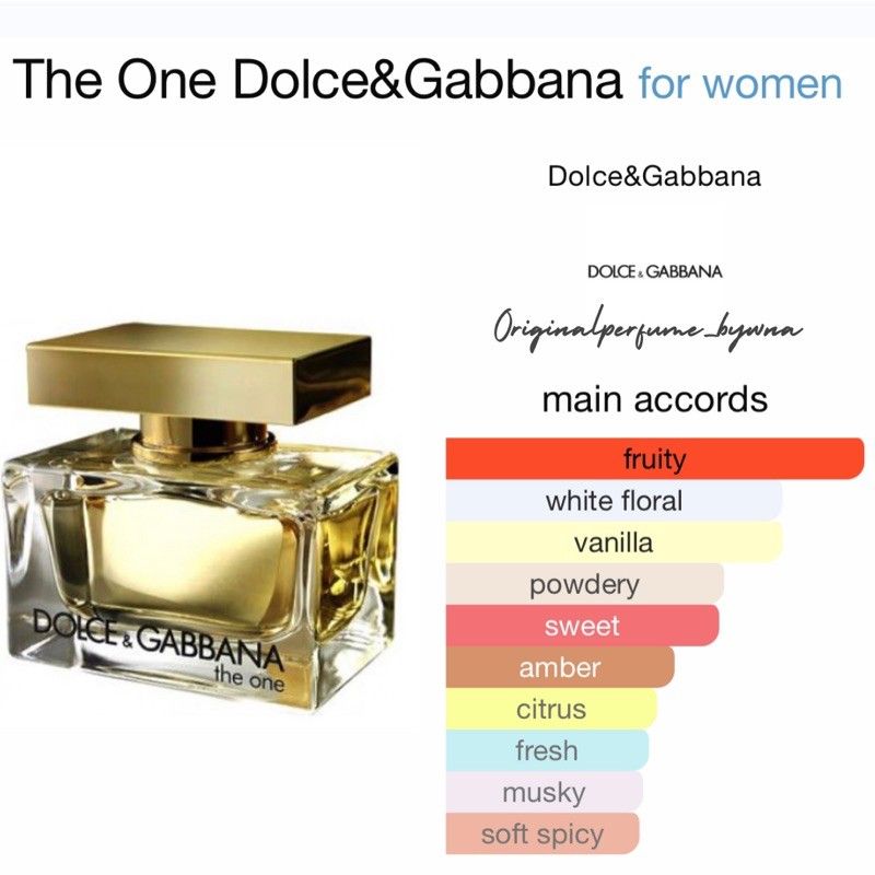 Dolce & Gabbana The One Eau de Parfum For Women  - 100ML