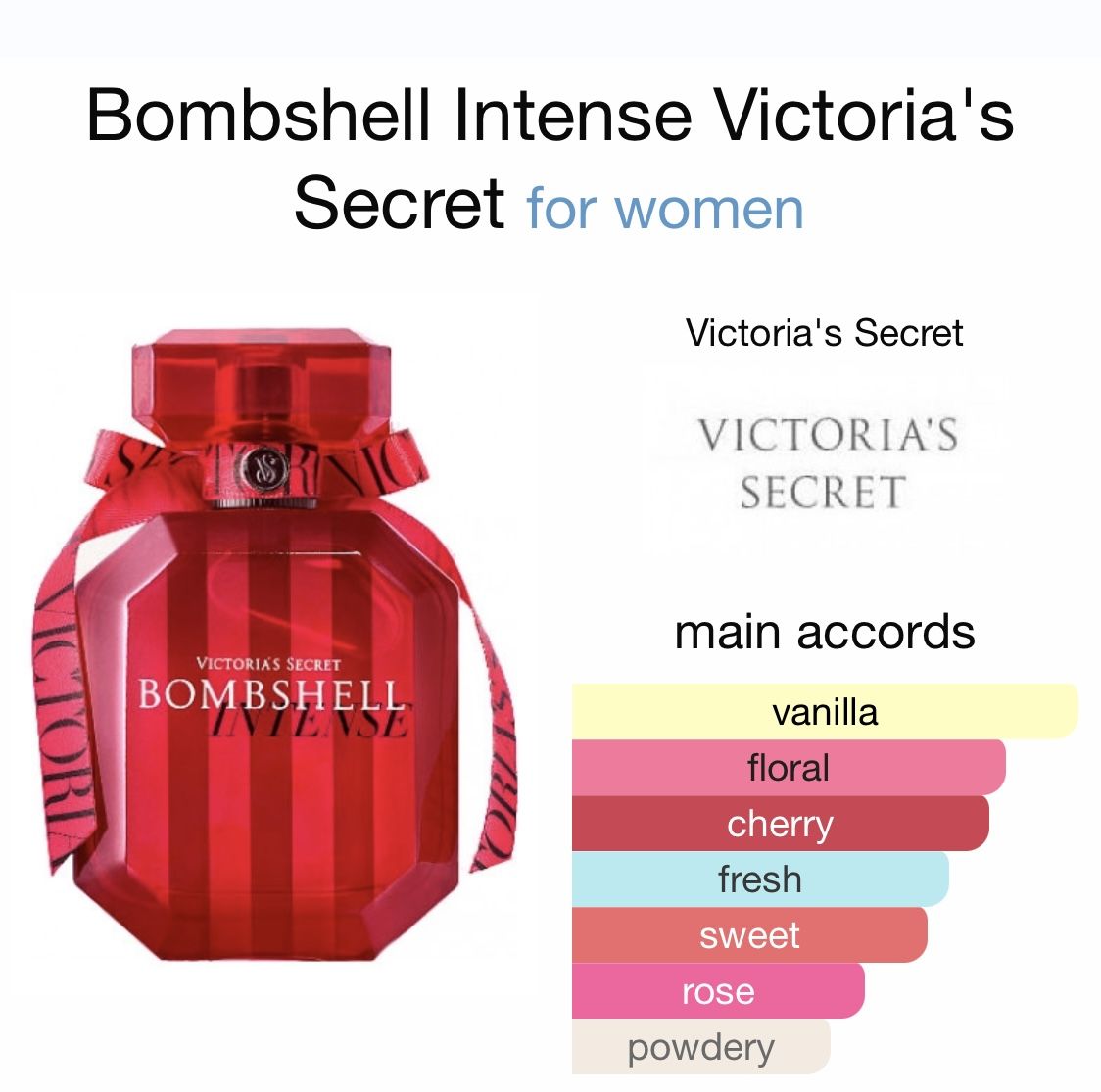Bombshell Intense Eau De Parfum by Victoria’s Secret – 100ml