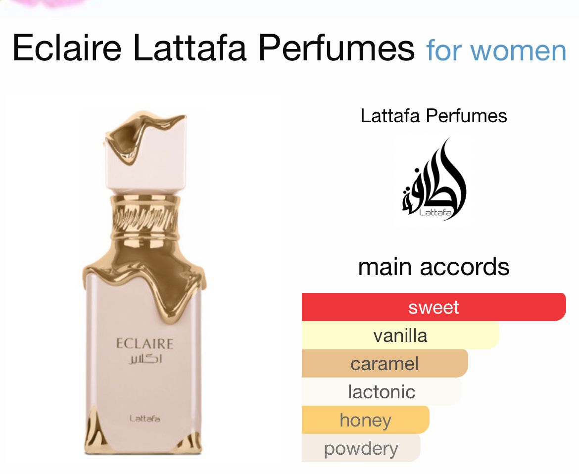 Eclaire Lattafa Perfumes for women (100 ML)